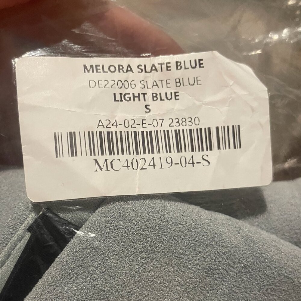 NWT Lulus Melora Slate Blue Sleeveless Maxi Dress - Picture 8 of 8